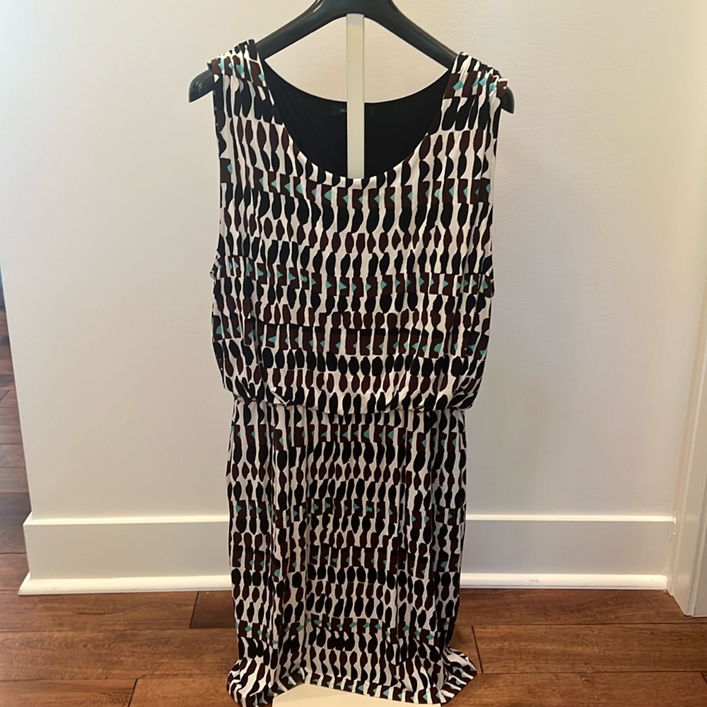 Lafayette 148 New York drape back dress
